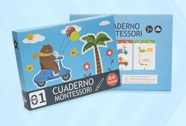 CUADERNO DE TRAZADO MÁGICO MONTESSORI