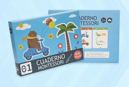 CUADERNO DE TRAZADO MÁGICO MONTESSORI